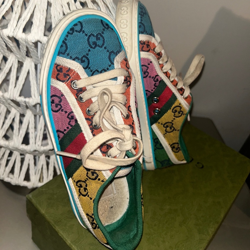 1977 multicolor Gucci sneakers
